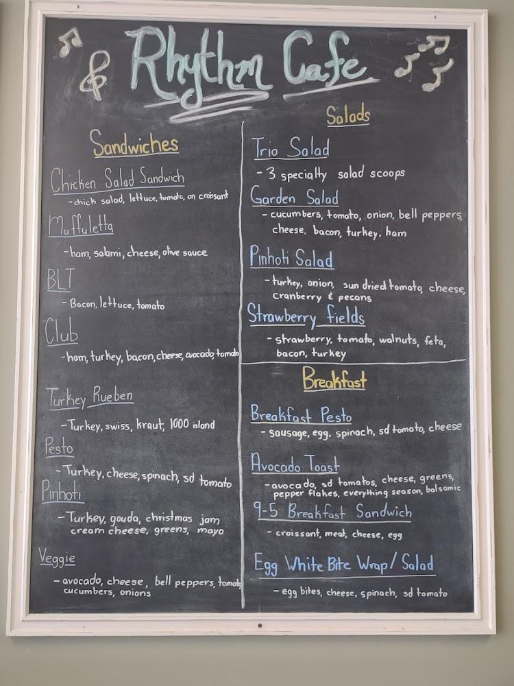 Rhythm Cafe Heflin Menu image 2